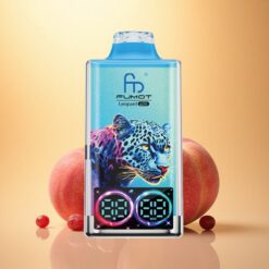 Fumot Leopard 40K Puffs Peach Berry Dual Mesh 5% Nicotine 700mAh
