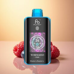 Fumot Tornado 25000 Puffs Blueberry Raspberry HD Screen 700mAh 20ml 5% Nicotine