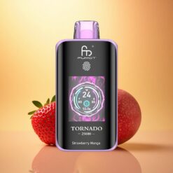 Fumot Tornado 25000 Puffs Strawberry Mango HD Screen 700mAh 20ml 5% Nicotine
