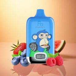 Fumot Tornado Digital Box 12000 Puffs Strawberry Watermelon 550mAh Mesh Coil