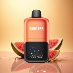 GEEK BAR 2GO 20ml 50000 Puffs Watermelon Bubble Gum Ice Dual Tank Adjustable Coolness 5% Nicotine Disposable Vape Pen