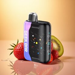 GEEK BAR Pulse X 42K Puffs Meteor Edition Strawberry Kiwi Ice Dual Mesh Coil 820mAh Fast-Charging