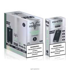 IGNITE Disposable Vape Review - IGNITE V150 Vape Pen 5-Pack Peppermint and Cream 486FD688