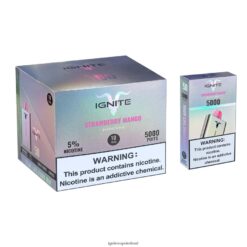 IGNITE Disposable Vape Review - IGNITE V50 Vape Pen 10-Pack Strawberry Mango 486FD6148