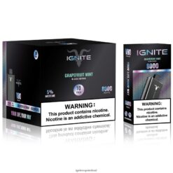 IGNITE Disposable Vape Review - IGNITE V80 Vape Pen 10-Pack Grapefruit Mint 486FD658