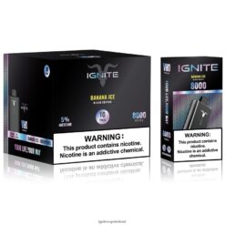 IGNITE Dublin - IGNITE V80 Vape Pen 10-Pack Banana Ice 486FD653
