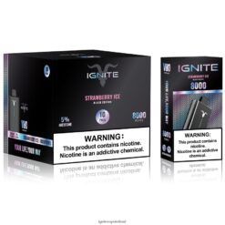 IGNITE Dublin - IGNITE V80 Vape Pen 10-Pack Strawberry Ice 486FD663