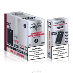 IGNITE Ireland - IGNITE V150 Vape Pen 5-Pack Strawberry Apple Watermelon 486FD691
