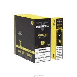 IGNITE Ireland - IGNITE V15 Vape Pen 10-Pack Banana Ice 486FD611