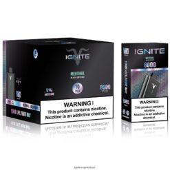 IGNITE Ireland - IGNITE V80 Vape Pen 10-Pack Menthol 486FD661