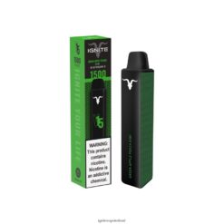 IGNITE Vape Ireland - IGNITE V15 Vape Pen Green Apple Peach Kiwi 486FD6112