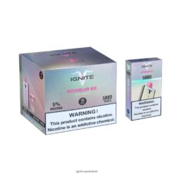 IGNITE Vape Ireland - IGNITE V50 Vape Pen 10-Pack Watermelon Mix 486FD6152