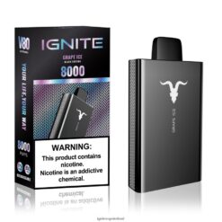 IGNITE Vape Price - IGNITE V80 Vape Pen Grape Ice 486FD644