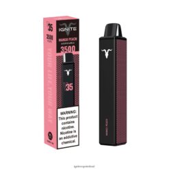 IGNITE Vape Reviews - IGNITE V35 Vape Pen Mango Peach 486FD6135