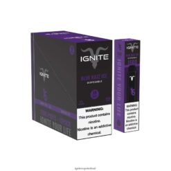 IGNITE Vape Shop - IGNITE V15 Vape Pen 10-Pack Blue Razz Ice 486FD696