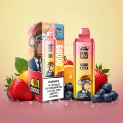 Bang Blaze 60K Puffs 4 in 1 40ml Smart LED Display Disposable Vape